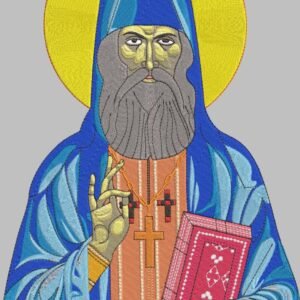 Icoana Sfântul Macarie de la Saharna — Fișier Master Wilcom (.EMB)